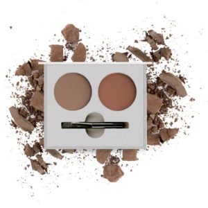 01 DARK BROWN | بودرة حواجب ثنائيه